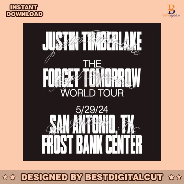 justin-timberlake-san-antonio-tour-event-the-forget-tomorrow-world-tour-2024-svg