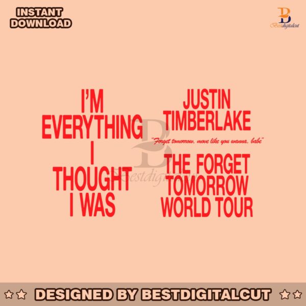 im-everything-i-thought-i-was-justin-timberlake-svg