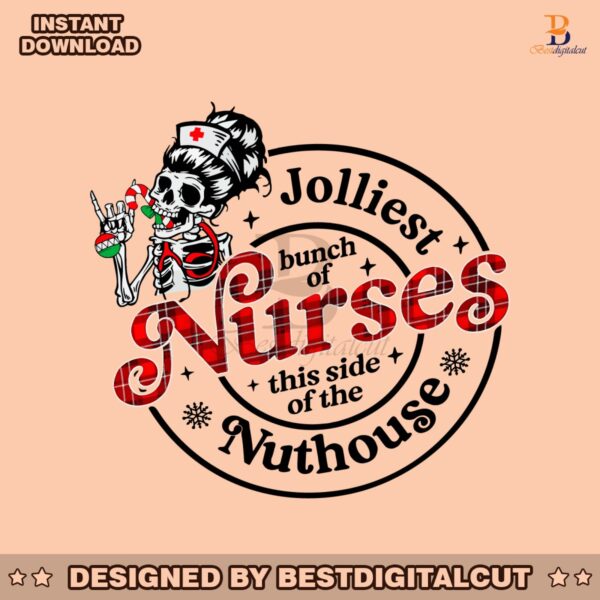 retro-christmas-skeleton-nurse-jolliest-nuthouse-png