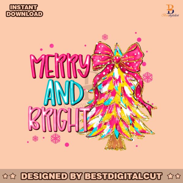 merry-and-bright-glitter-christmas-tree-coquette-png