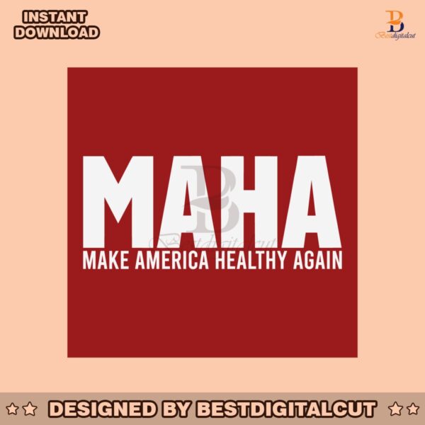 maha-make-america-healthy-again-svg