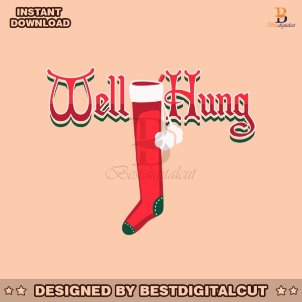 vintage-well-hung-christmas-stocking-svg