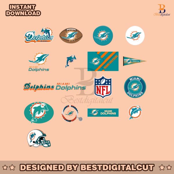 miami-dolphins-logo-svg-bundle-files