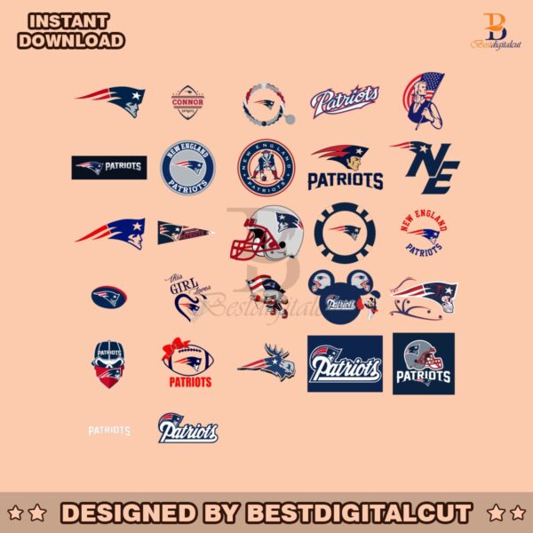 new-england-patriots-logo-svg-bundle-files