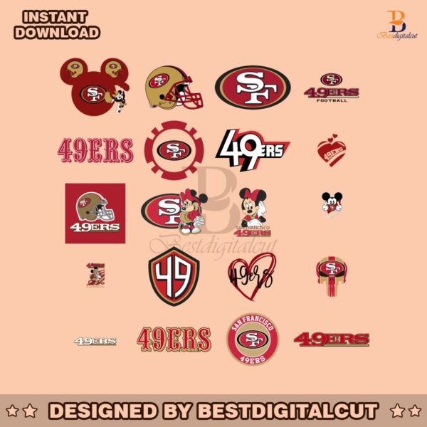 san-francisco-49ers-logo-svg-bundle-files