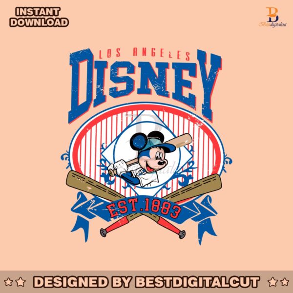 vintage-los-angeles-dodgers-mickey-mouse-baseball-svg