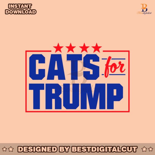 cats-for-trump-2024-election-svg