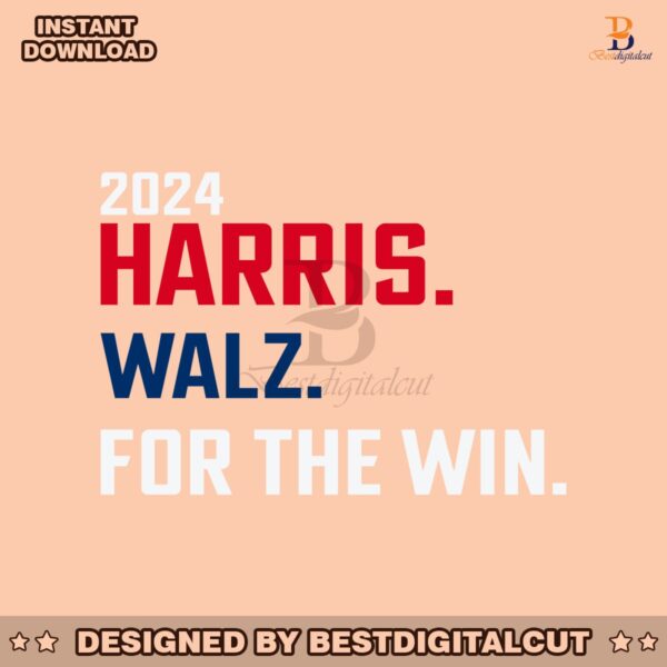 2024-harris-walz-for-the-win-svg