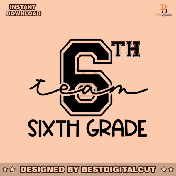 6th-team-sixth-grade-svg