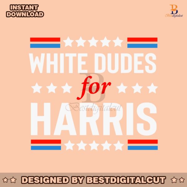 white-dudes-for-harris-electing-harris-walz-2024-svg