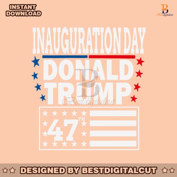 inauguration-donald-trump-america-47th-president-svg