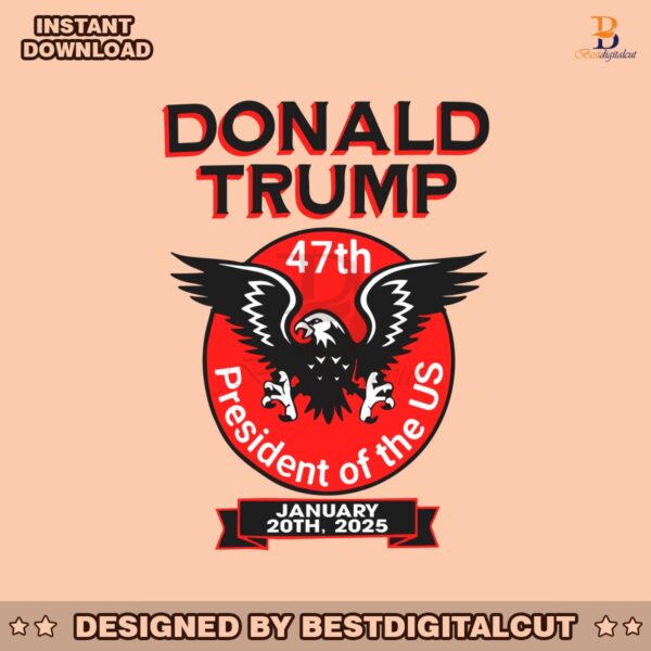 trump-47th-president-eagle-of-the-us-svg