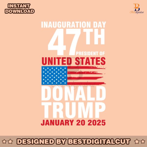 inauguration-day-47th-president-of-united-states-svg