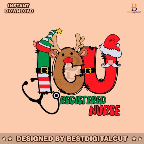 icu-registered-nurse-christmas-elf-reindeer-santa-claus-svg