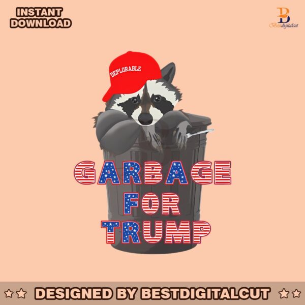 funny-raccoon-garbage-for-trump-maga-png