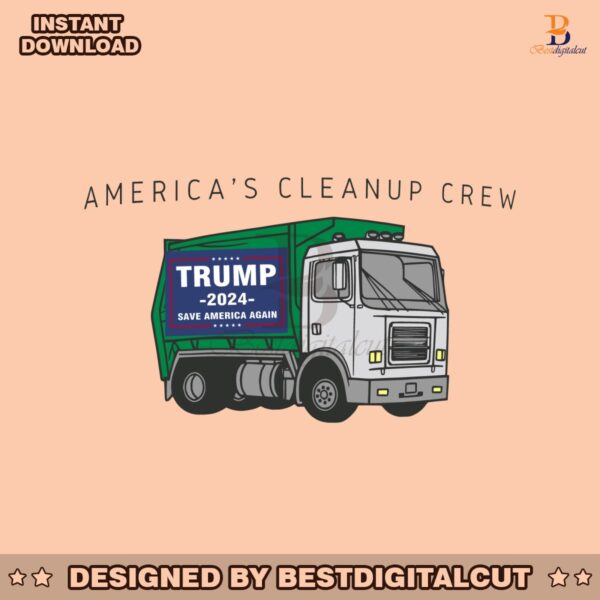 americas-cleanup-crew-trump-garbage-truck-svg