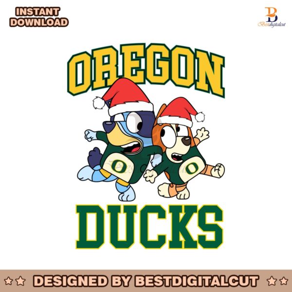 oregon-ducks-bluey-christmas-holiday-svg