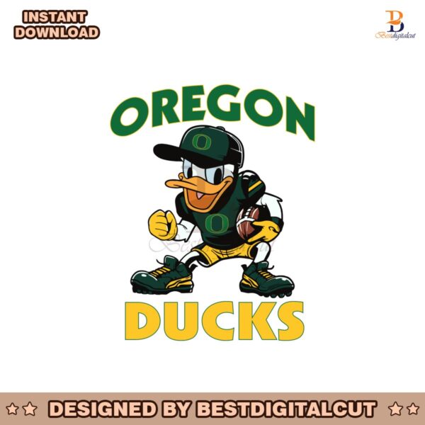 oregon-ducks-donal-duck-disney-svg