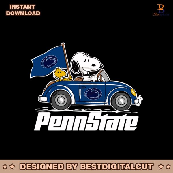 snoopy-woodstock-driving-car-penn-state-nittany-lions-svg