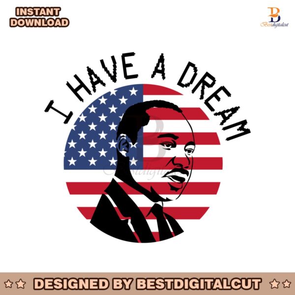 i-have-a-dream-martin-luther-america-flag-svg