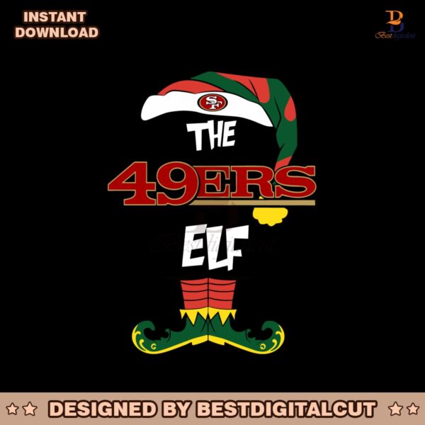 san-francisco-49ers-christmas-elf-funny-nfl