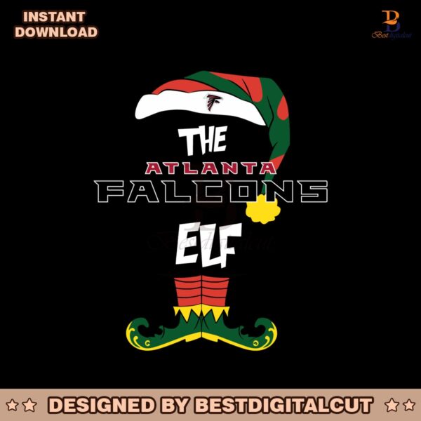 atlanta-falcons-merry-christmas-elf-funny-nfl-svg