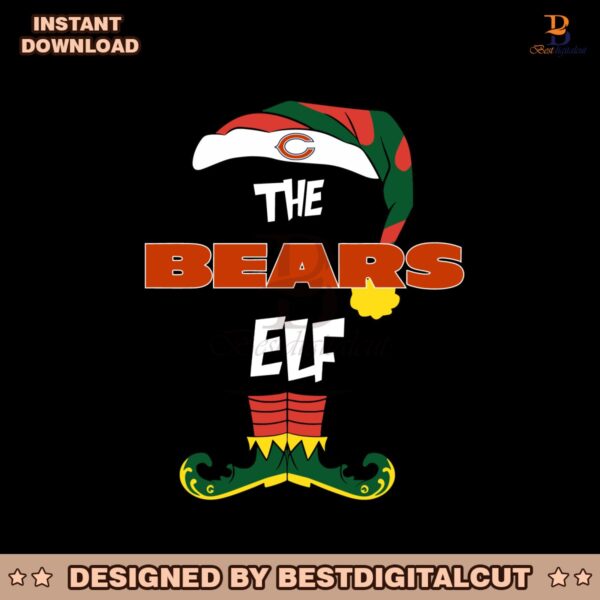 chicago-bears-christmas-elf-funny-nfl-football-svg