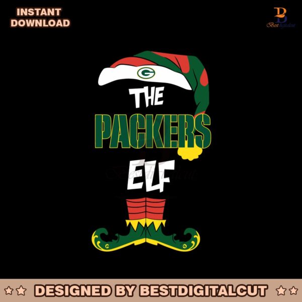 green-bay-packers-merry-christmas-elf-nfl-football-svg