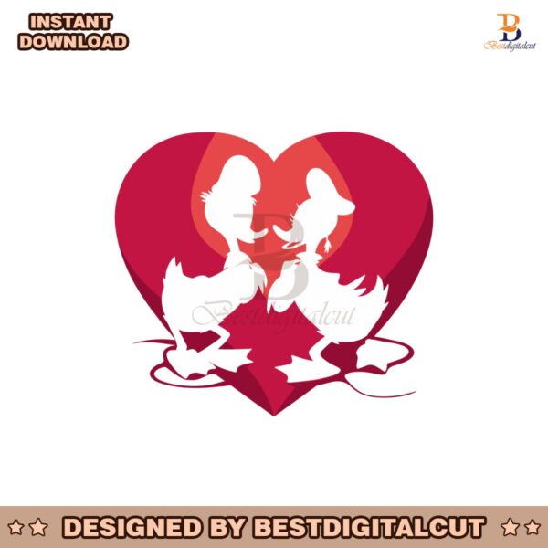 disney-donald-and-daisy-duck-valentines-heart-svg