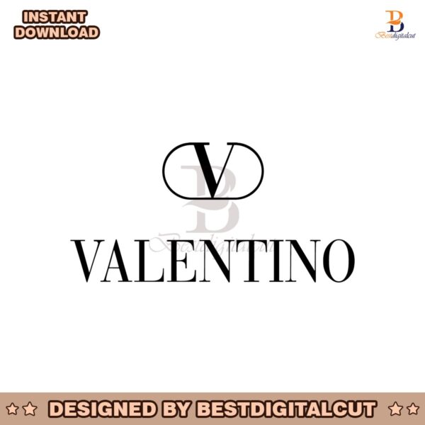 valentino-fashion-brand-logo-design-svg