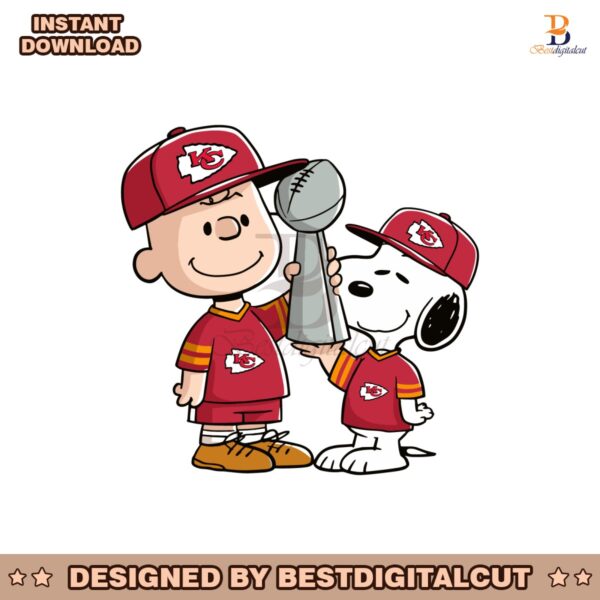 charlie-brown-snoopy-kansas-city-chiefs-football-svg