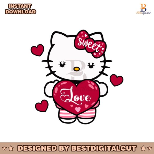 sweet-hello-kitty-love-heart-valentine-svg