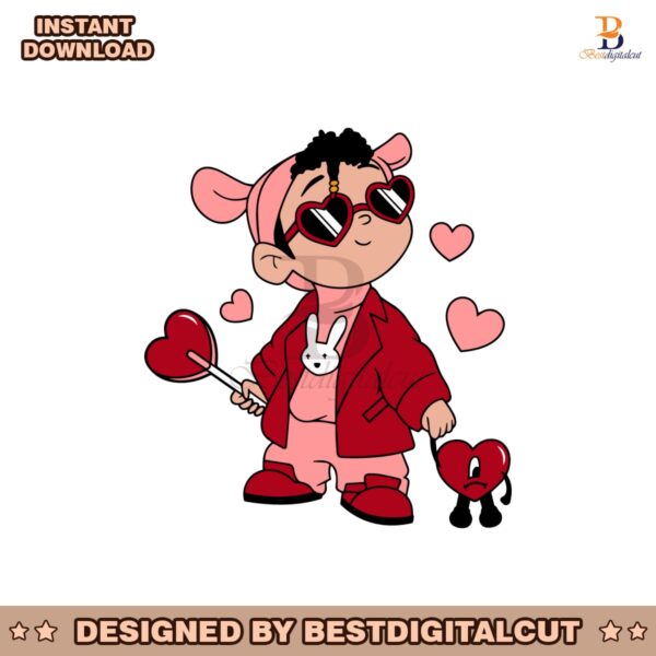 valentine-bad-bunny-sweet-heart-svg