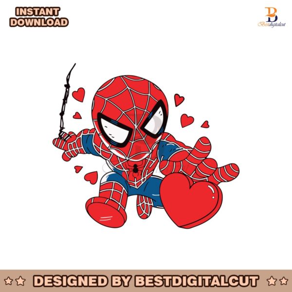 personalized-spiderman-love-valentine-svg