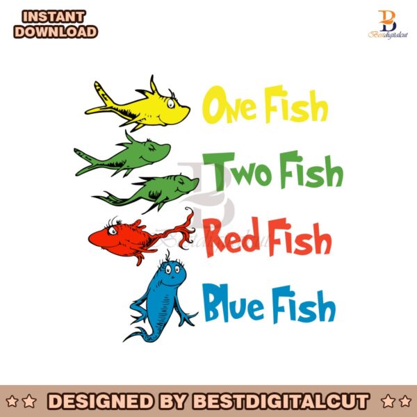 one-fish-two-fish-red-fish-blue-fish-svg