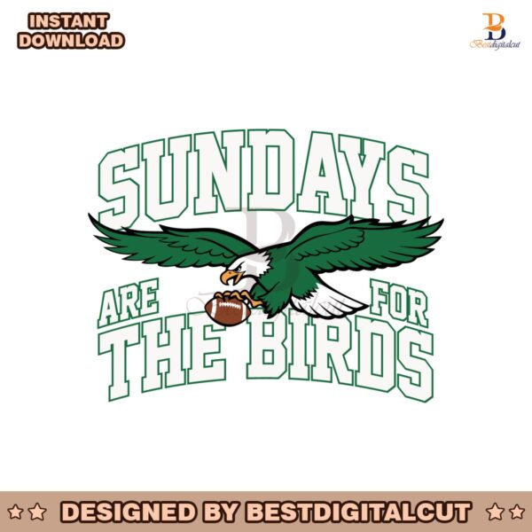 sundays-are-for-the-birds-philadelphia-football-svg