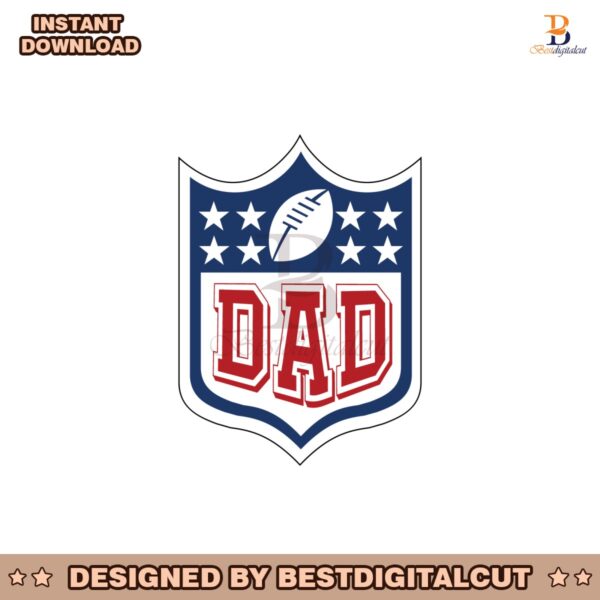 dad-nfl-logo-family-sport-svg