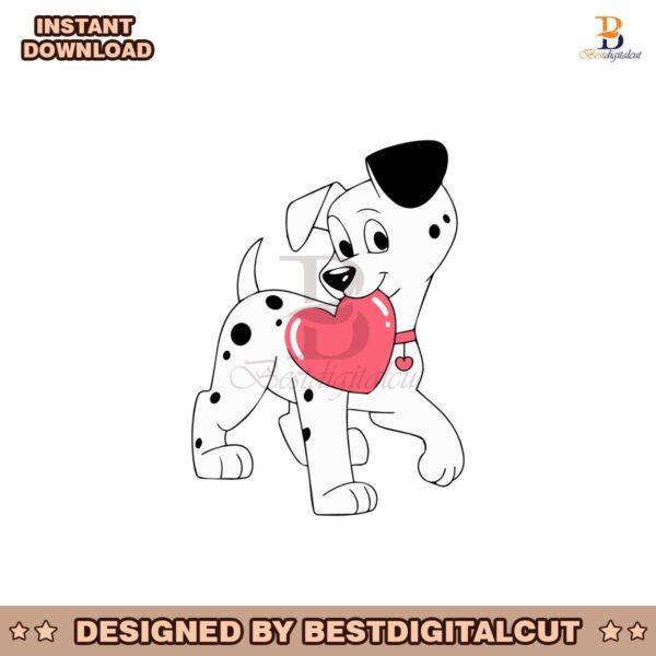 valentine-dalmatians-heart-design-svg