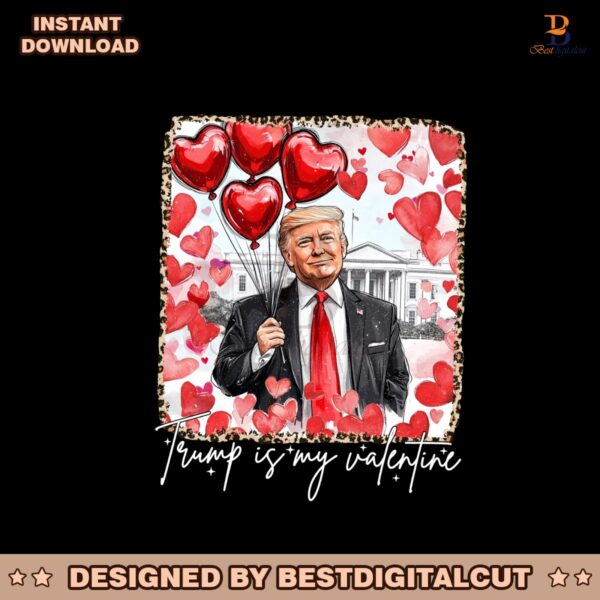 retro-trump-is-my-valentine-png-sublimation