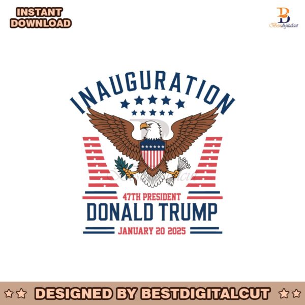 donald-trump-inauguration-2025-47th-president-svg