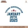 47th-president-of-the-united-states-january-2025-svg