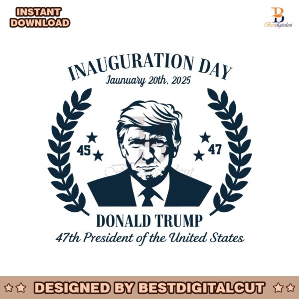 trump-47th-president-inauguration-day-2025-svg