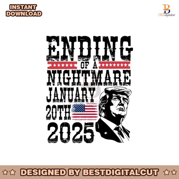 end-of-a-nightmare-january-20-2025-inauguration-svg