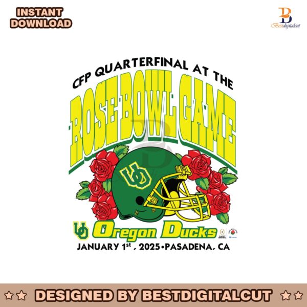 college-football-2025-oregon-ducks-rose-bowl-game-svg