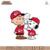 Charlie Brown And Snoopy KC Chiefs Champions SVG