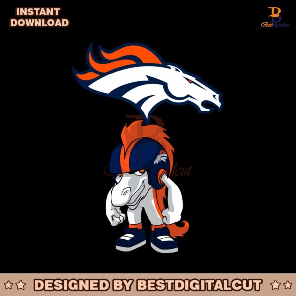 nfl-rush-zone-denver-broncos-cartoon-character-svg