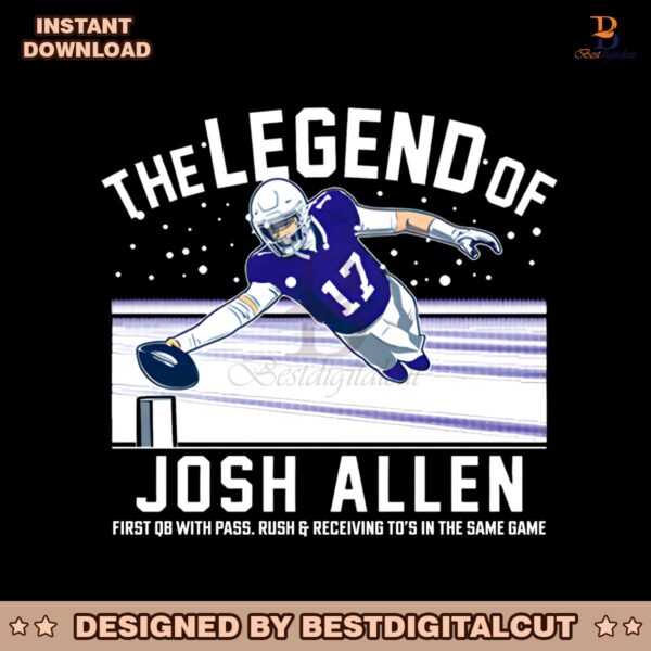 the-legend-of-josh-allen-bills-football-png