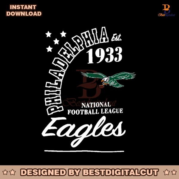 retro-philadelphia-eagles-est-1933-nfl-football-svg