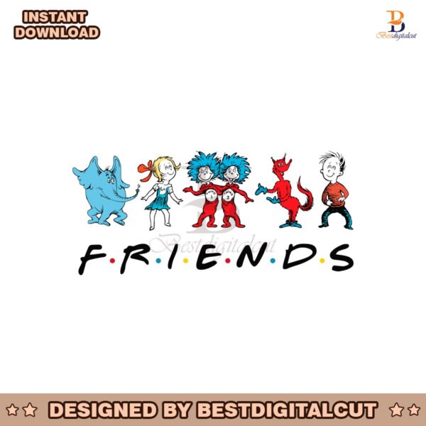 dr-seuss-friends-cat-in-the-hat-thing-1-thing-2-png