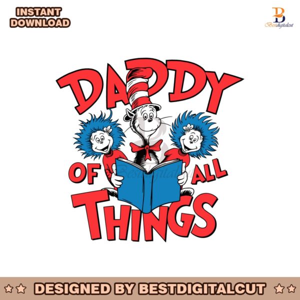 daddy-of-all-things-reading-book-svg